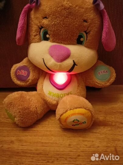 Развивающая игрушка fisher price щенок