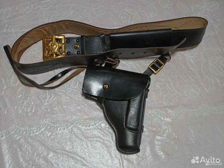 Поясной ремень с кобурой Адмирала вмф СССР