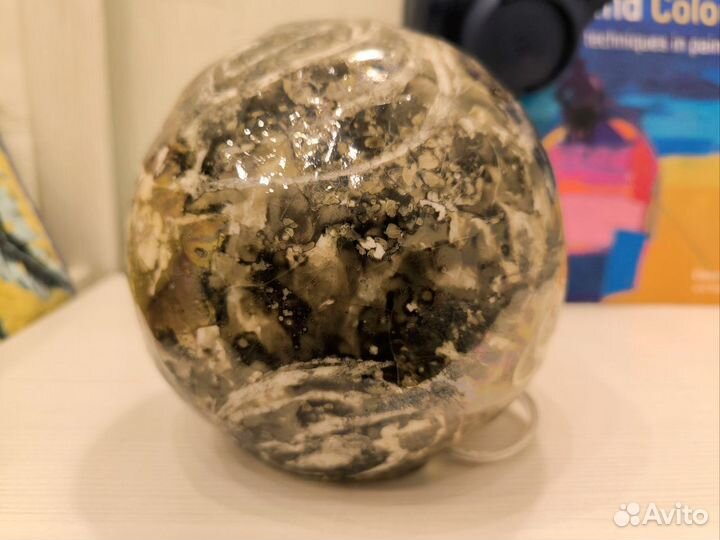 Лампа настольная фарфоровая