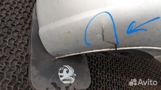 Бампер задний opel zafira A (OML04HG01)