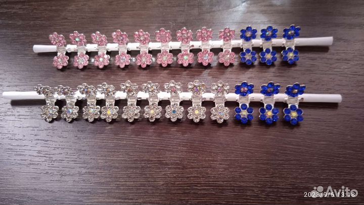 Заколочки для девочек 12шт