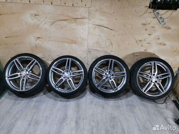 Диски R19 разноширокие AMG Mercedes-Benz E class W