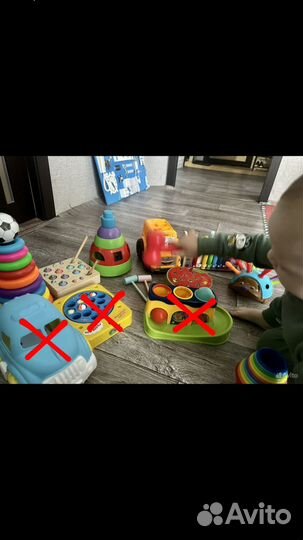 Развивающие игрушки от 1 года пакетом