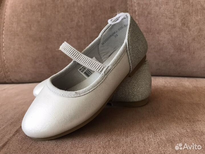 Балетки 25 размер новые
