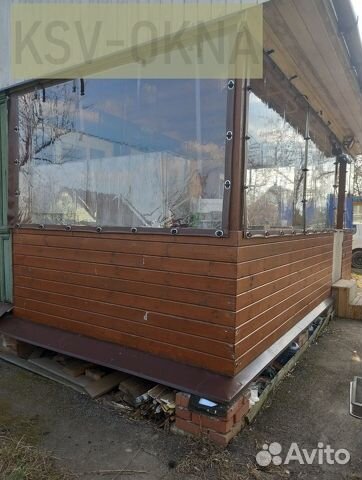 Мягкие окна на террасу