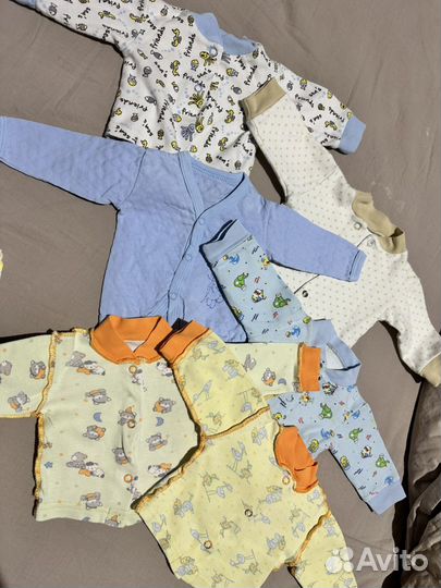 Детские вещи б/у для новорожденных пакетом