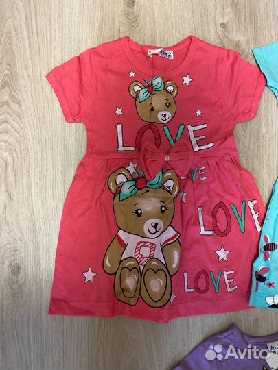 Платья пакетом 86 92