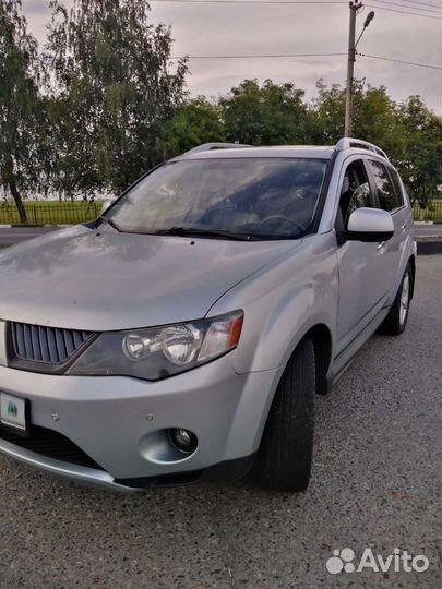 Mitsubishi Outlander 2.4 CVT, 2008, 184 000 км