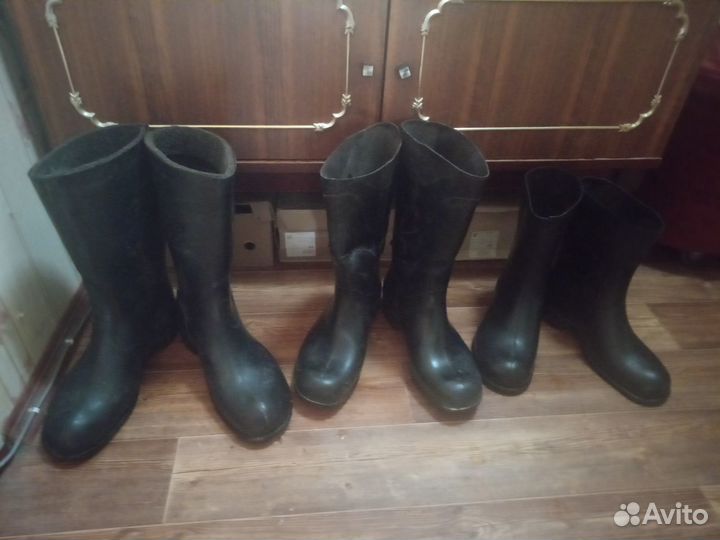 Продам резиновые сапоги муж.б/у,в хор.сост