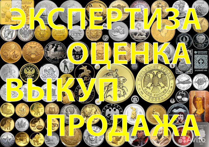 Оценка экспертиза монет кладов коллекций без оплат