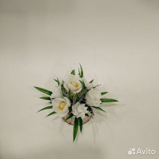 Букет цветов из мыла