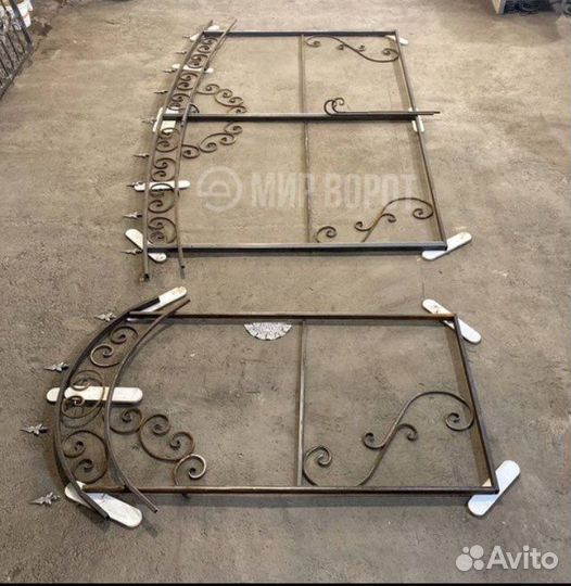 Ворота кованые