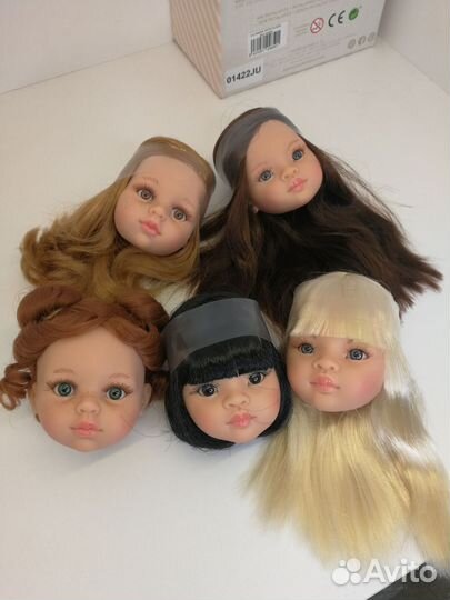 Головы кукол Паола Рейна