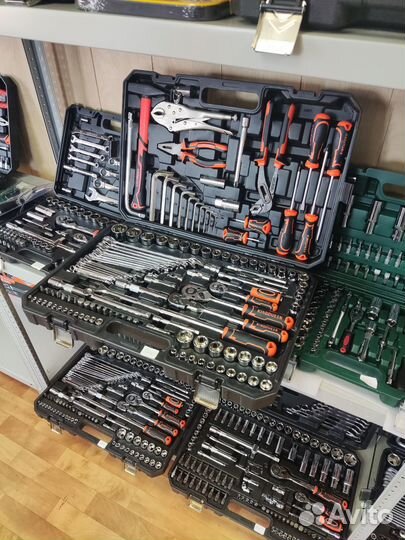 Набор инструментов 129пр kingqueen трещетки 24зуба