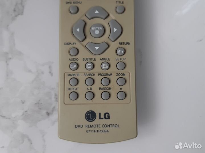 Пульт ду от DVD плеерa LG
