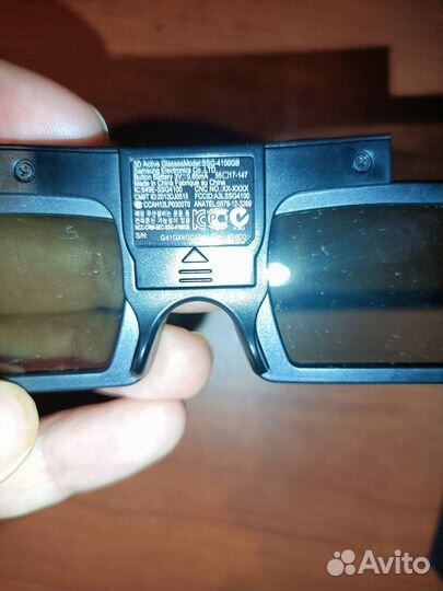 3D очки активные Samsung 3d active glasses ssg-410