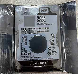 Жесткий Диск Western Digital Scorpio Black 500Gb