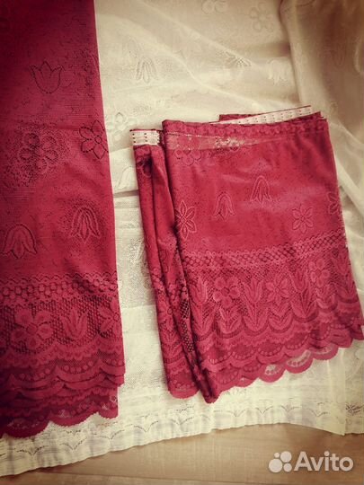 Шторы и тюль с ламбрекеном