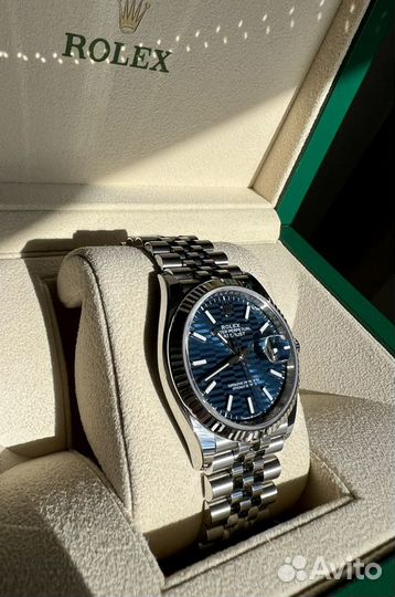 Rolex Datejust Blue Motif 36 mm (Новые)