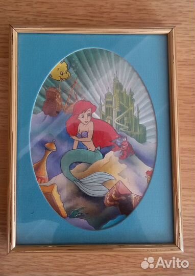 Детские картинки диснеевские мульфильмы 5шт. имп