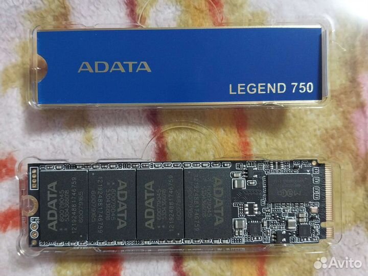 1024 гб SSD M.2 накопитель adata legend 750