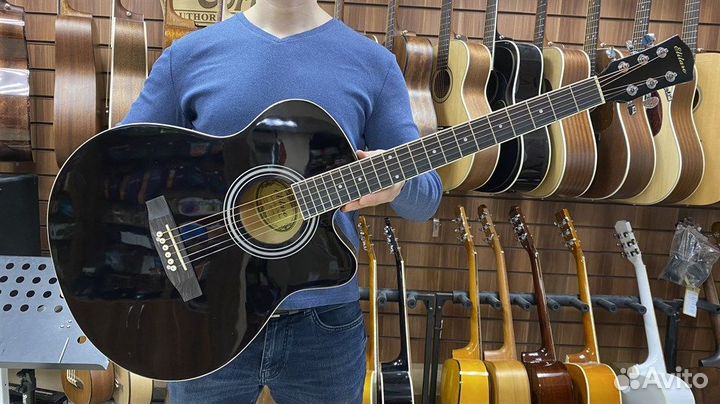 Акустическая гитара Elitaro + Аксессуары
