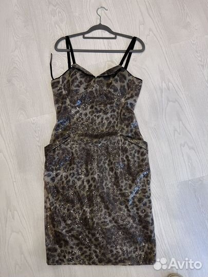 Вечернее коктейльное платье 44