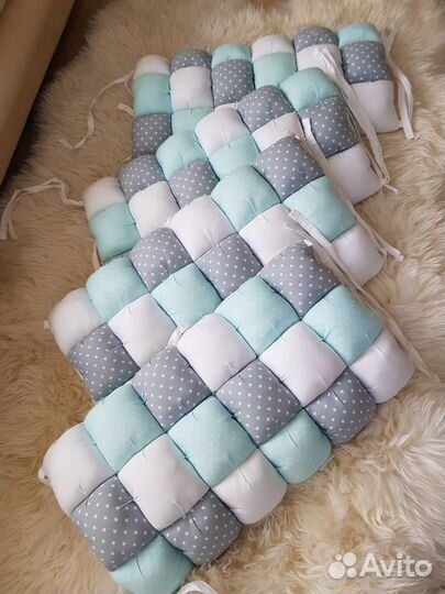 Бортики Бон-Бон в детскую кроватку