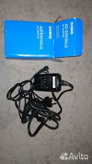 Блок питания синтезатора Casio,новый