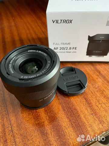Viltrox AF 20мм F2.8 FE Sony, новый объектив объявление продам