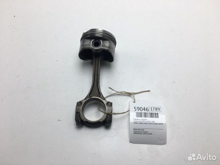 Поршень с шатуном Toyota Vitz NCP10 2nzfe 2000