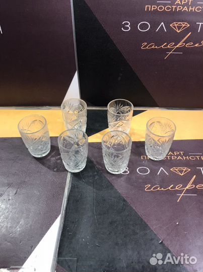 Стопки хрусталь СССР 2