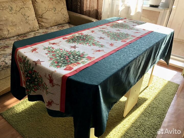 Скатерть и новогодняя дорожка