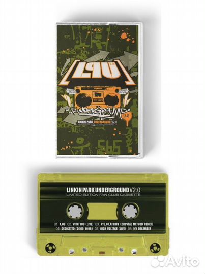Лимитированная кассета Linkin Park Underground 2.0