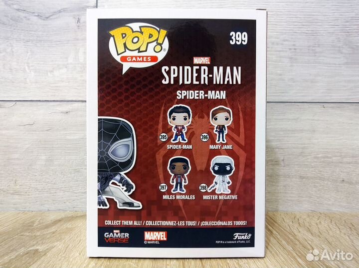 Funko Pop Человек Паук - Spider Man №399 Marvel Ма