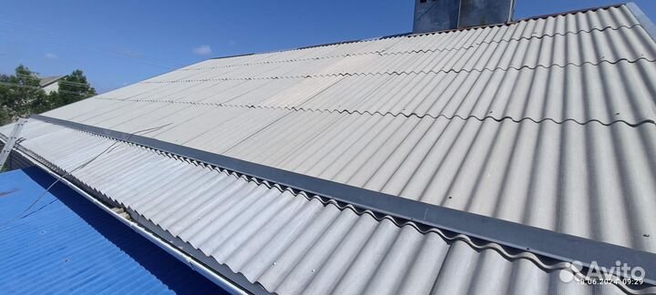 Мойка шиферных крыш