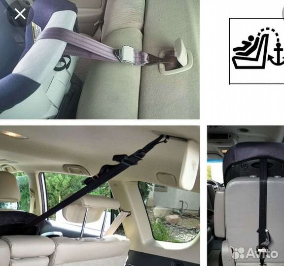 Крючок на якорный ремень для автокресла