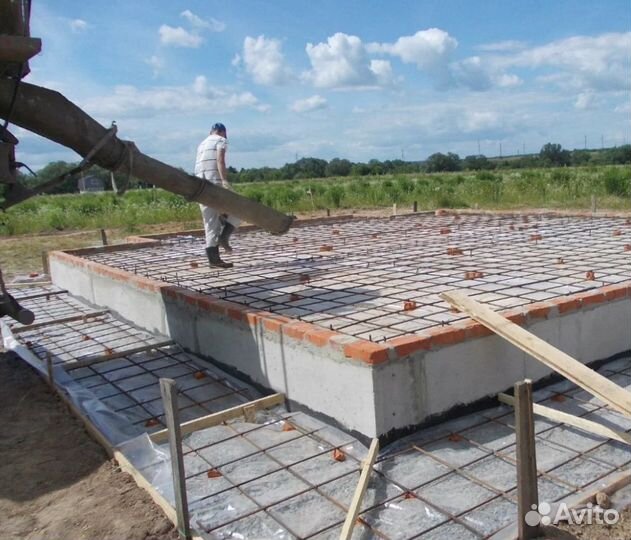 Бетон М100 - М500