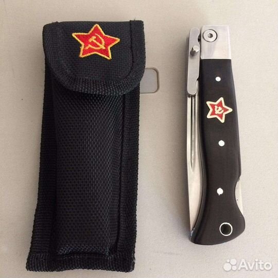 Нож складной финка нквд