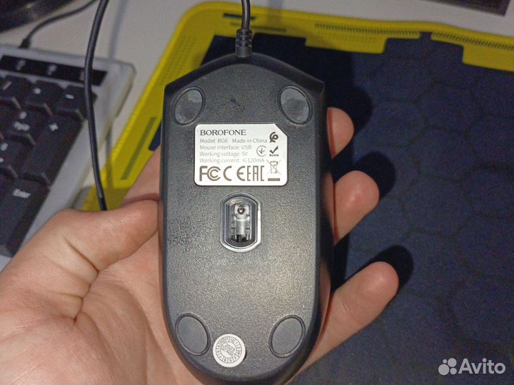 Компьютерная мышь проводная
