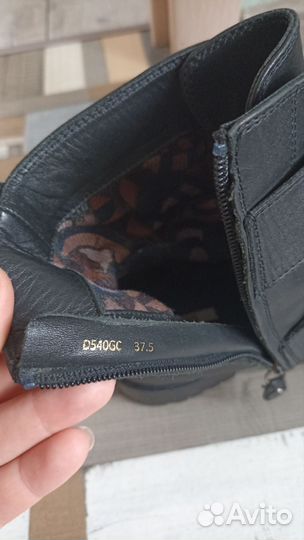 Кожаные ботинки Geox 37.5
