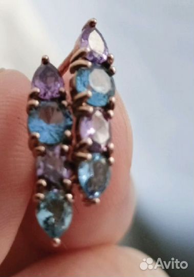 Комплект серьги кольцо sokolov