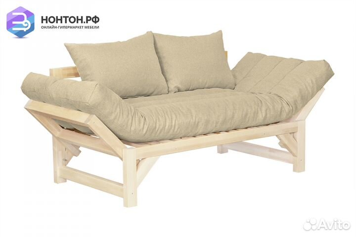 Диван кушетка Амбер-2 кремовый