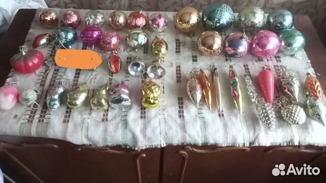 Елочные игрушки СССР