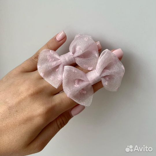 Банты для волос заколки