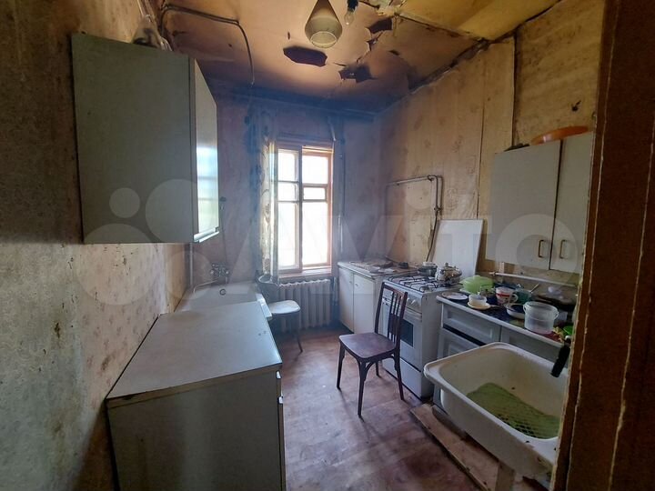 Комната 15 м² в 3-к., 2/2 эт.