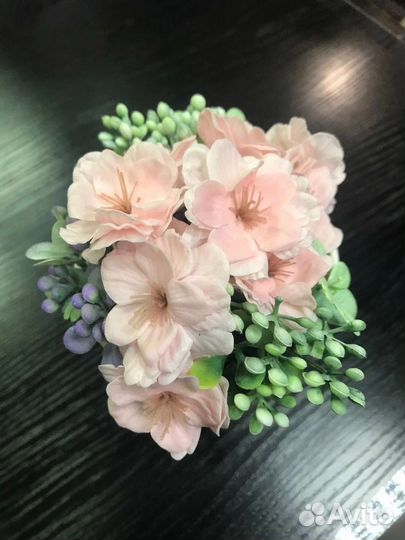 Букет цветов из мыла