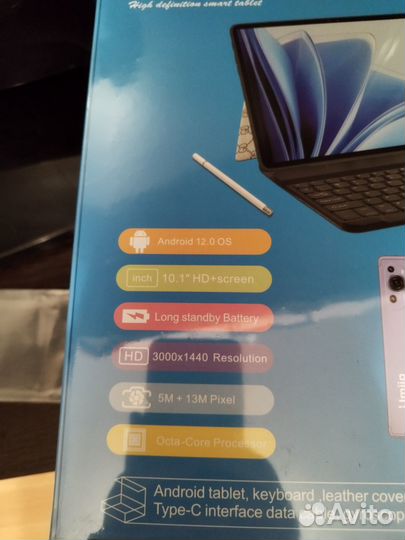 Новый планшет трансформер Umiio P60 pad 6/128гб