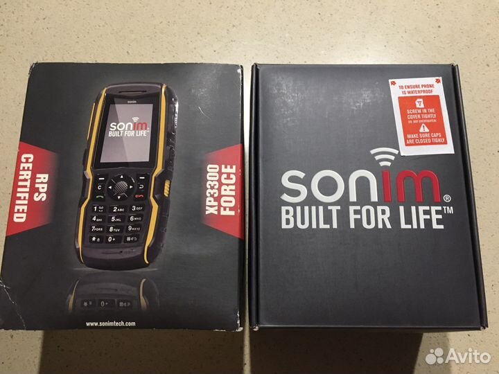 Sonim XP-3300 e-r1 force(коробка+комплект)