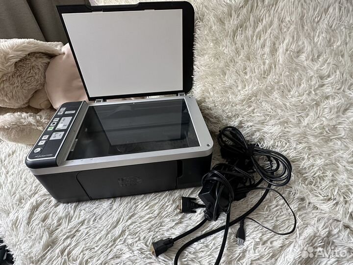 Цветной струйный мфу принтер HP DeskJet F4180